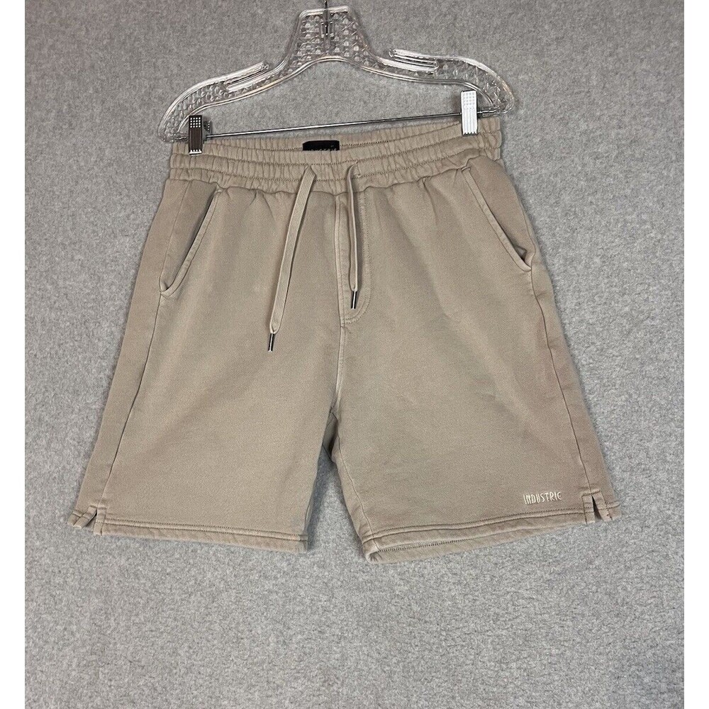 Industries Australia Short Mens Medium Cotton Elastic Drawstring Waist Casual